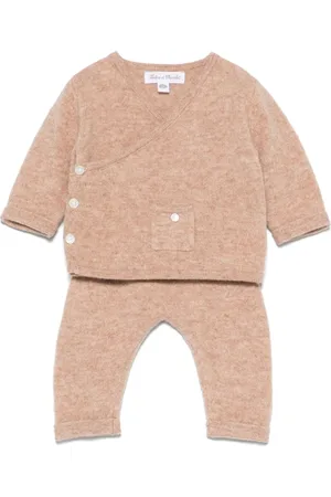 Tartine Et Chocolat Sæt med sweater og bukser i uld