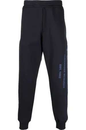 Alexander McQueen Joggingbukser med graffiti-tryk