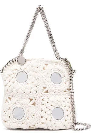 Stella McCartney Hæklet Falabella skuldertaske