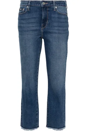 DKNY Cropped jeans med lige ben