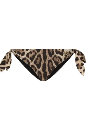 Dolce & Gabbana Bikinitrusser med leopardtryk