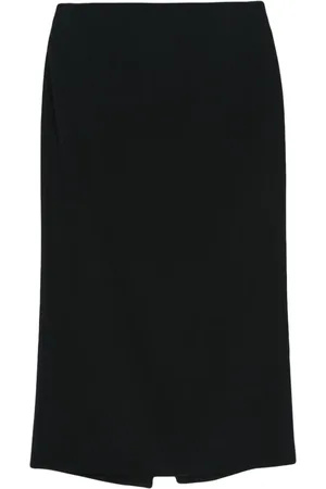 GABRIELA HEARST Manuela midi-nederdel i crepe
