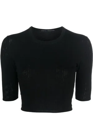 Paco rabanne Croptop med monogram