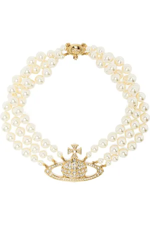 Vivienne Westwood Bas Lindring choker-halskæde med tre rækker