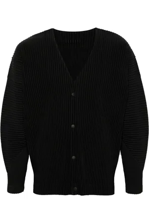 Issey Miyake Plisseret Mc March cardigan