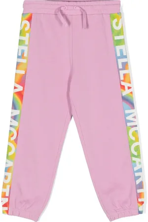 Stella McCartney Smalle joggingbukser med logotryk