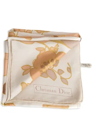 Dior Blomstret tørklæde fra 70