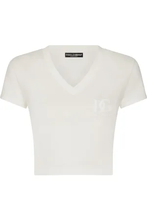 Dolce & Gabbana T-shirt med broderet logo