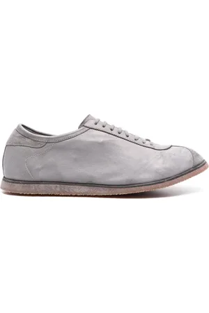 GUIDI Sneakers i læder med snøre