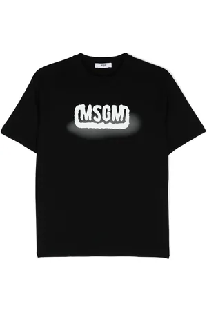 Msgm T-shirt med logotryk