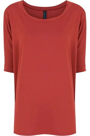 Lygia & Nanny T-shirt med cropped ærmer