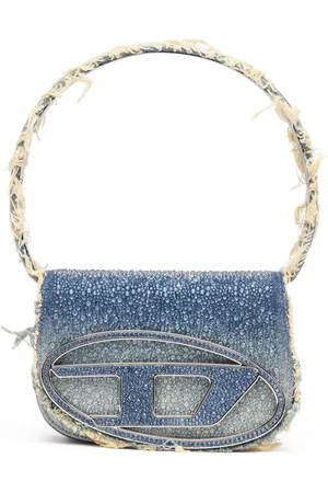 Diesel 1DR skuldertaske i denim