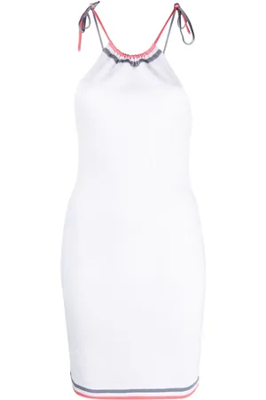 Fendi Strikket kjole med halterneck