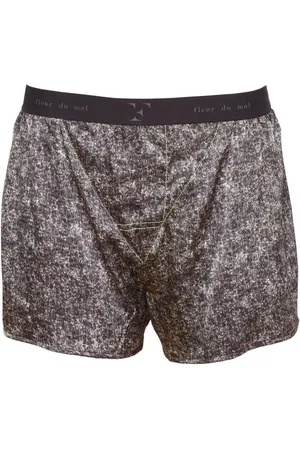 FLEUR DU MAL Boksershorts med logo-linning