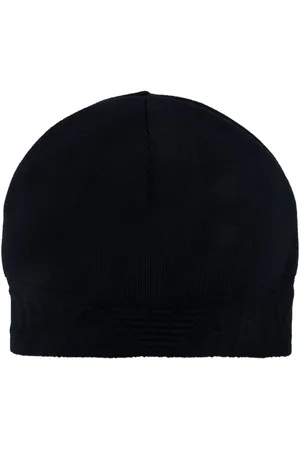 Emporio Armani Logopræget uldkasket