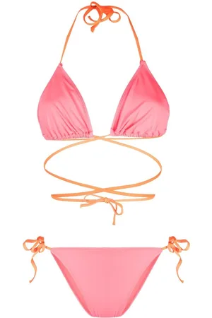 Noire Swimwear Tanning bikini i slå om-stil