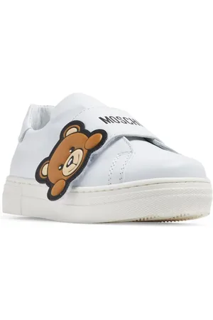 Moschino Sneakers med bamse og burrelukning