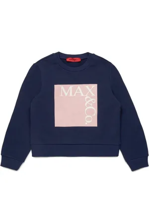 MAX&Co. Kids Sweatshirt med logostempel