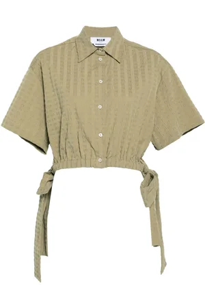 Msgm Seersucker-skjorte