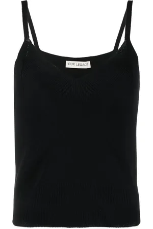 OUR LEGACY Ribstrikket top