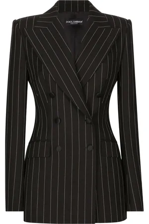Dolce & Gabbana Nålestribet dobbeltradet blazer