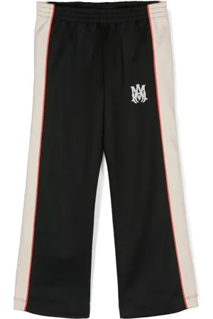 AMIRI Joggingbukser med logoapplikation og lige ben