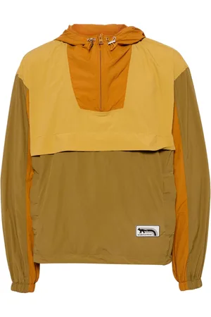 Maison Kitsuné Letvægtsjakke med colourblocking