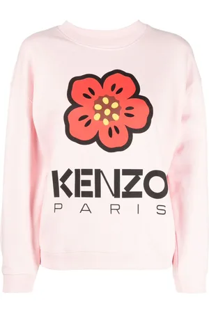Kenzo Boke Flower sweatshirt med logotryk