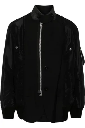 SACAI Jakke med kontrast-panel