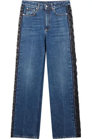 Stella McCartney Jeans med lige ben og blondepaneler