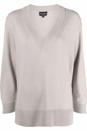 Emporio Armani Kashmirtrøje med V-hals