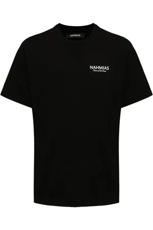 Nahmias T-shirt med broderet logo