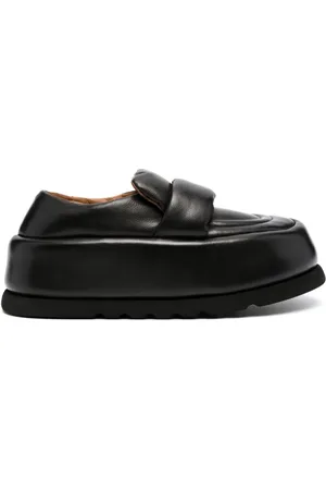 MARSÈLL Loafers i læder med plateausål