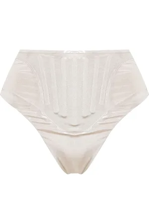 MUGLER Bikinitrusser med høj talje