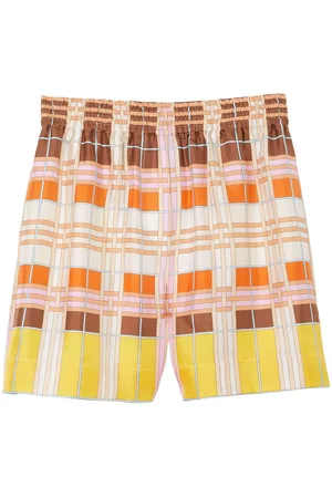 Burberry Badeshorts med geometrisk mønster