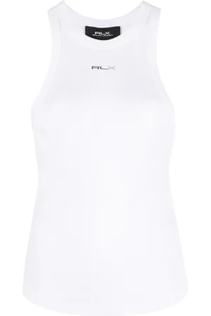 Ralph Lauren Tanktop med bryderryg og logotryk