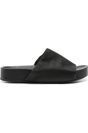 UMA WANG Slip-on sandaler i læder