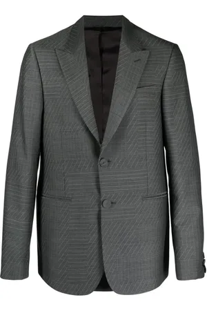 Fendi Enkeltradet blazer med striber