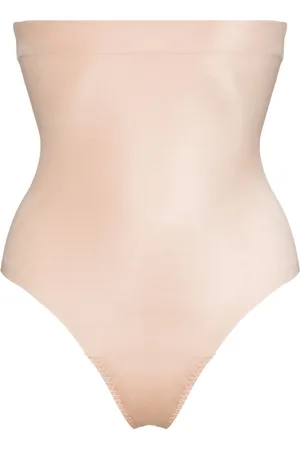 Spanx Beige Champagne Suit Your Fancy-g-streng med høj talje