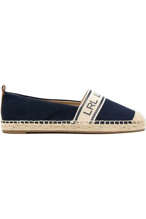 Ralph Lauren Caylee espadriller med logotryk