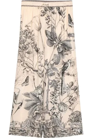 Camilla Silkebukser med Etched Into Eternity-tryk