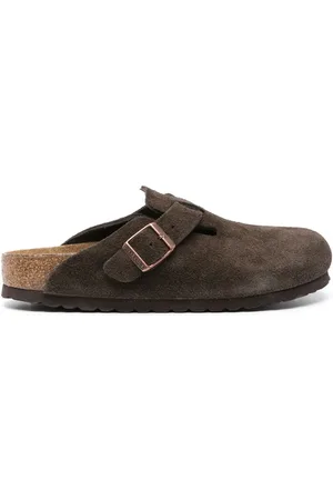 Birkenstock Boston ruskindssandaler