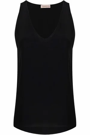 BLANCA Vesttop med V-hals
