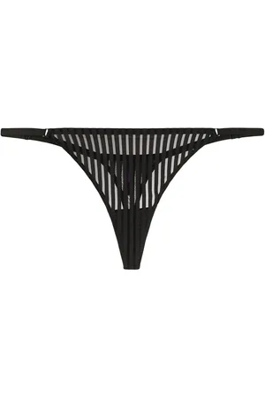 MAISON CLOSE Stribet g-streng
