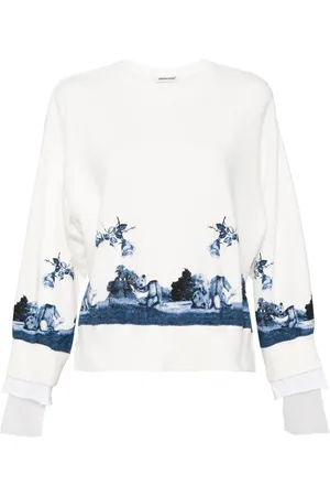 UNDERCOVER Sweatshirt med grafisk tryk