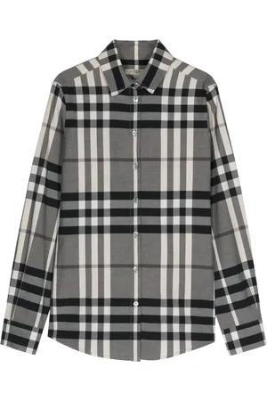Burberry Skotskternet poplin-skjorte fra 2010