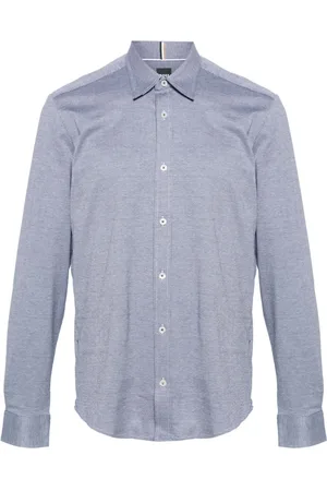 HUGO BOSS Skjorte med geometrisk mønster