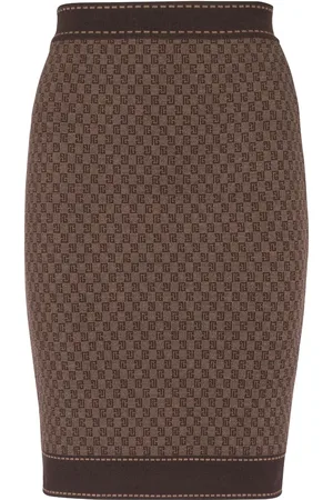 Balmain Skjorte med monogram-jacquard