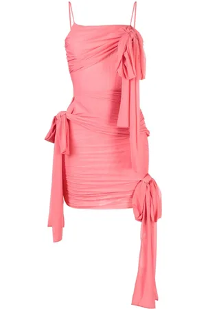 BLUMARINE Kort asymmetrisk kjole