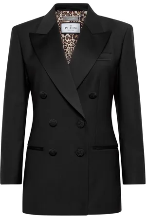 Philipp Plein Blazer med krystaludsmykning